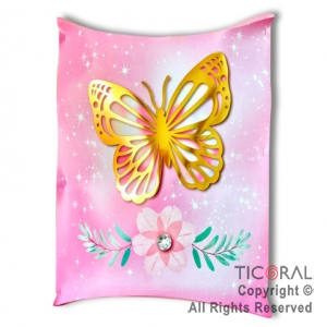 MARIPOSAS GLAM PI�ATA CON STAMPING X 1